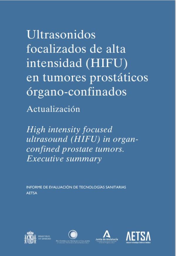 Ultrasonidos focalizados de alta intensidad (HIFU) en tumores prostáticos órganoconfinados