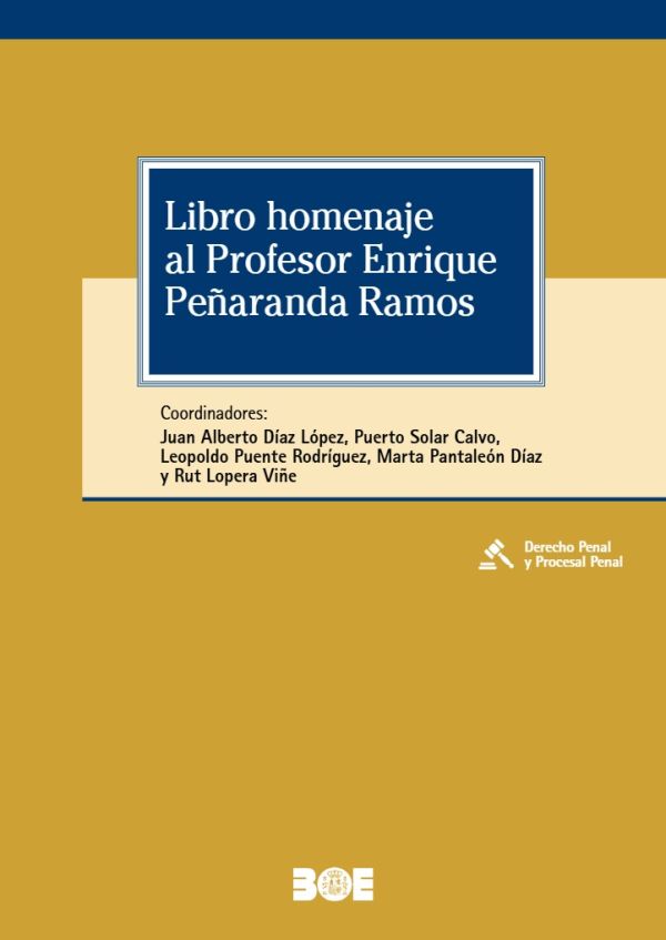 Libro homenaje al profesor Enrique Peñaranda Ramos