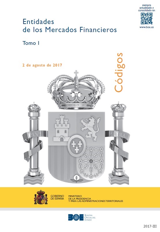 Código de las entidades de los mercados financieros