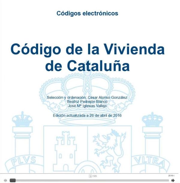 Código de la vivienda de Cataluña