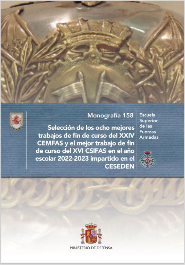Selección de los ocho mejores trabajos de fin de curso del XXIV CEMFAS y mejor trabajo de fin de curso del XVI CSIFAS en el año escolar 2022-2023 impartido en el CESEDEN