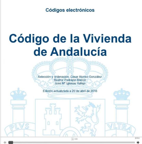 Código de la vivienda de Andalucía