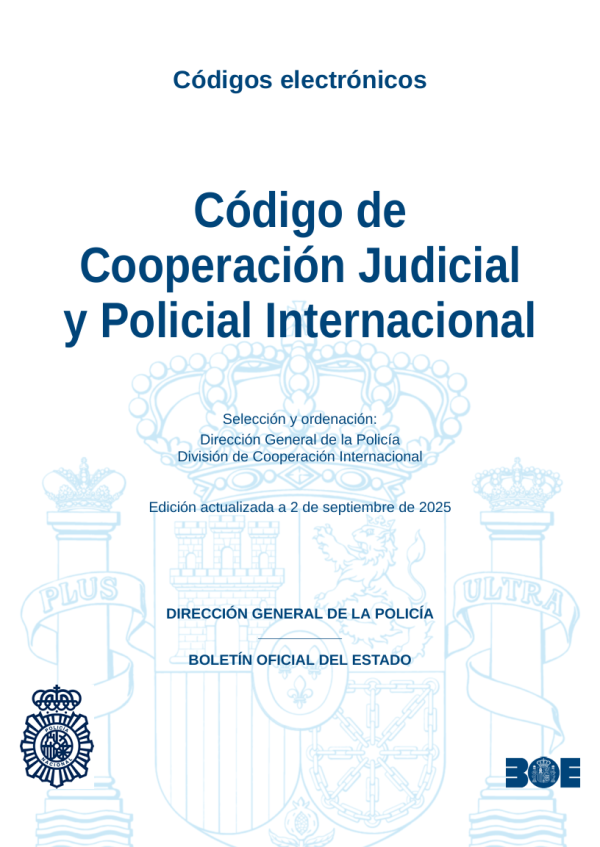 Código de cooperación judicial y policial internacional