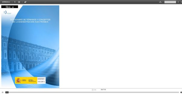 Diccionario de términos y conceptos de la administración electrónica