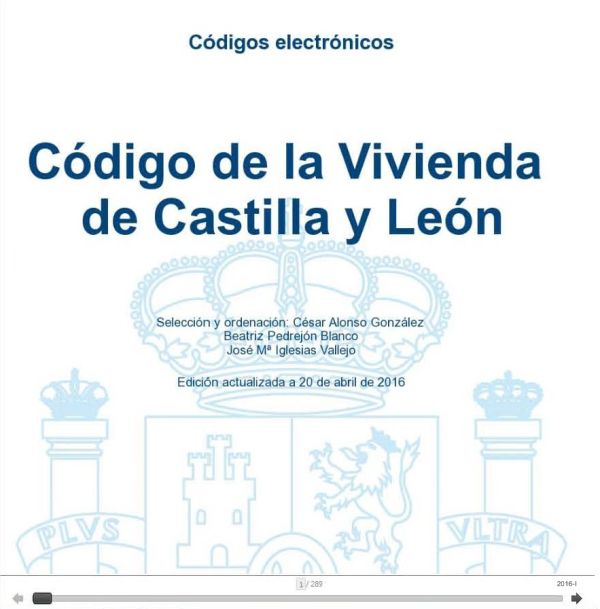 Código de la vivienda de Castilla y León