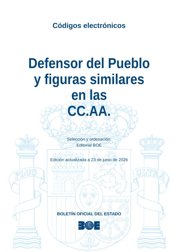 Código Defensor del Pueblo y figuras similares en las CC.AA.