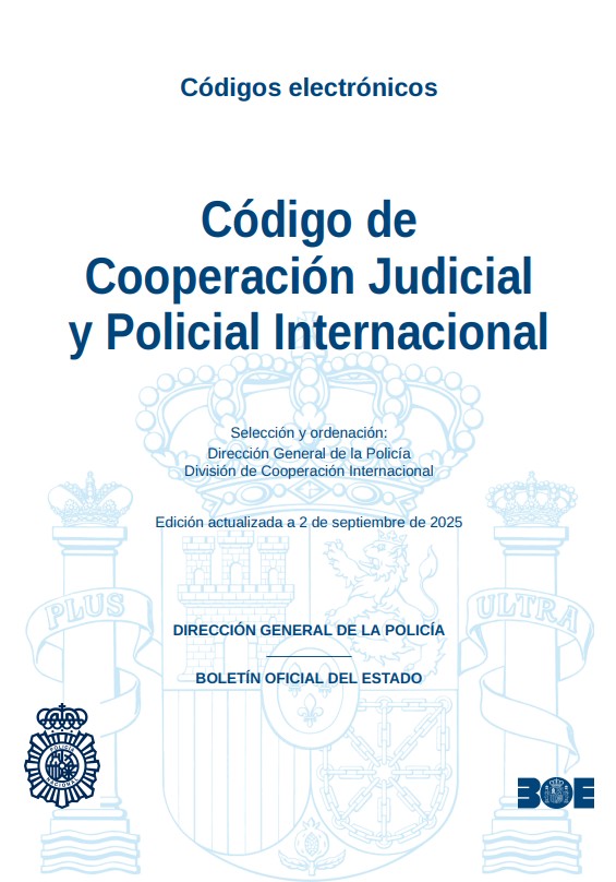 Código de cooperación judicial y policial internacional
