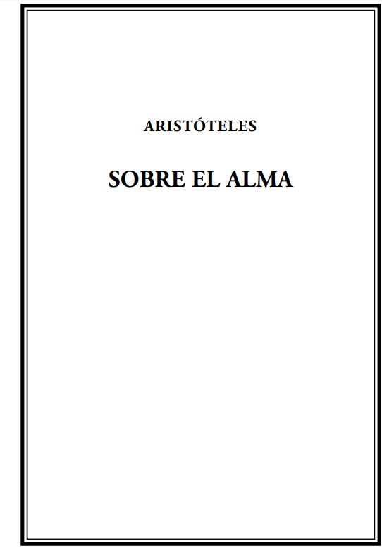 Sobre el alma