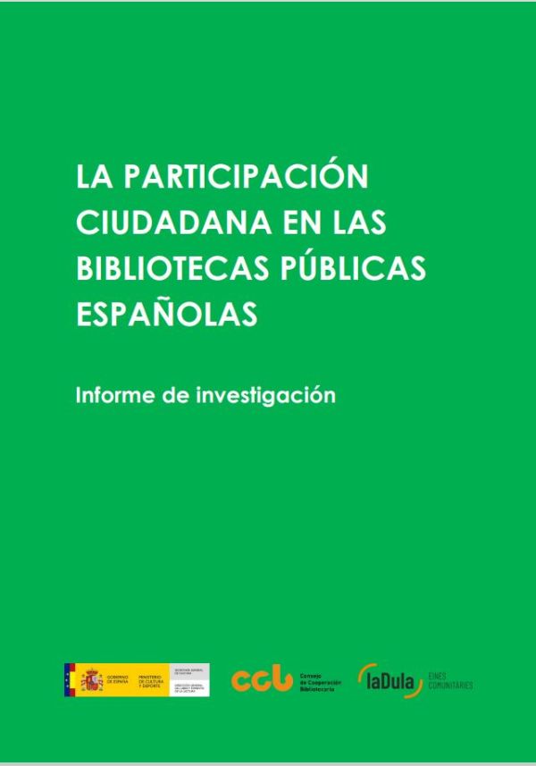 La participación ciudadana en las bibliotecas públicas españolas