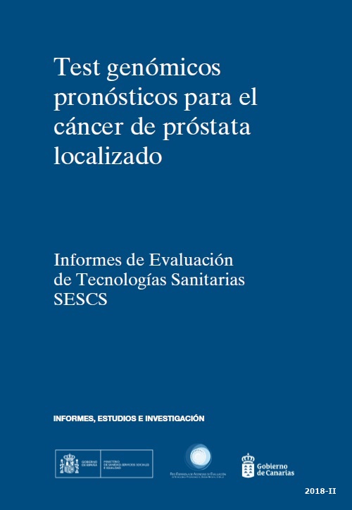 Test genómicos pronósticos para el cáncer de próstata localizado