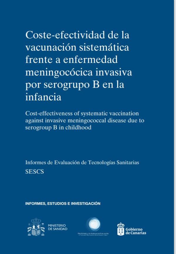 Coste-efectividad de la vacunación sistemática frente a enfermedad meningocócica invasiva por serogrupo B en la infancia