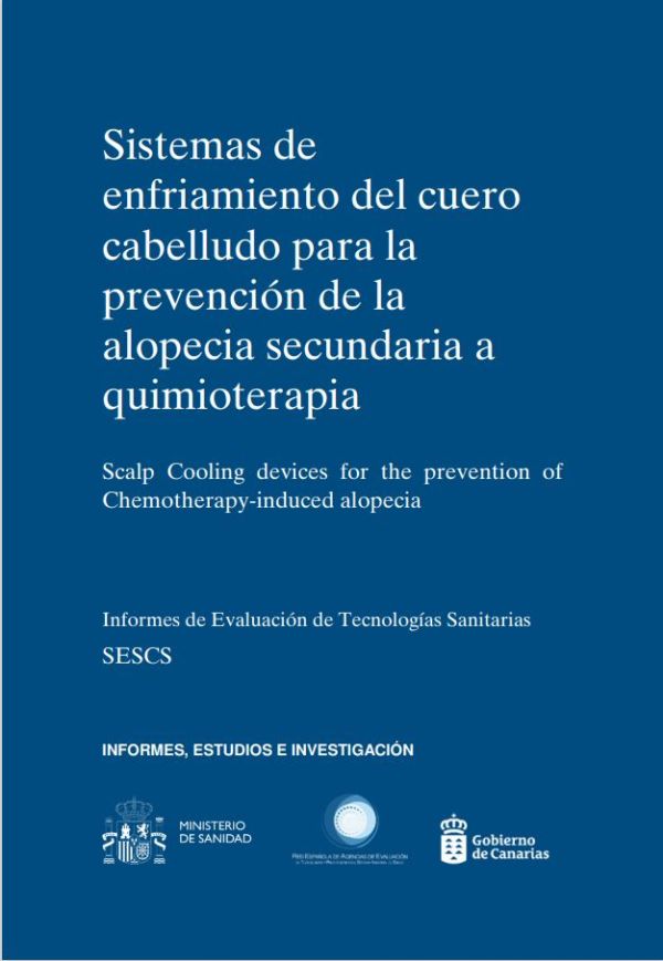 Sistemas de enfriamiento del cuero cabelludo para la prevención de la alopecia secundaria a quimioterapia