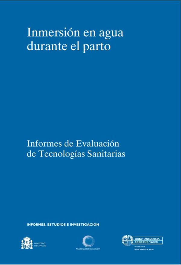 Inmersión en agua durante el parto