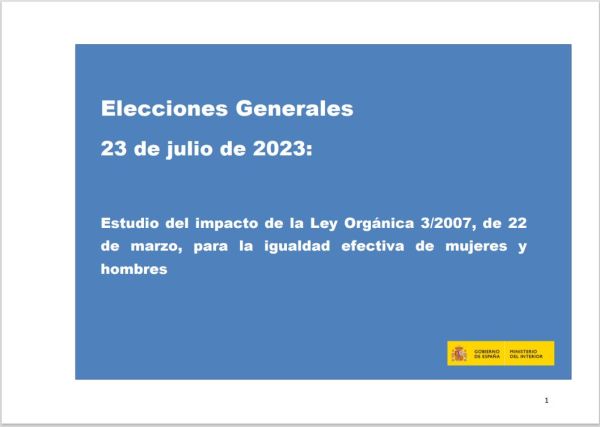 Elecciones Generales, 23 de julio de 2023