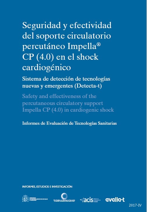 Seguridad y efectividad del soporte circulatorio percutáneo Impella CP (4.0) en el shock cardiogénico