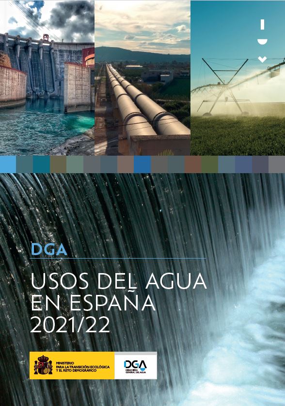 Usos del agua en España 2021-2022