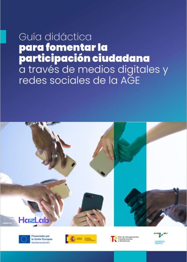Guía didáctica para fomentar la participación ciudadana a través de medios digitales y redes sociales de la AGE