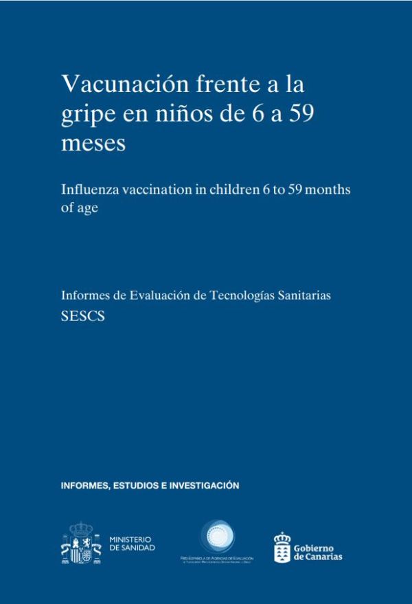 Vacunación frente a la gripe en niños de 6 a 59 meses
