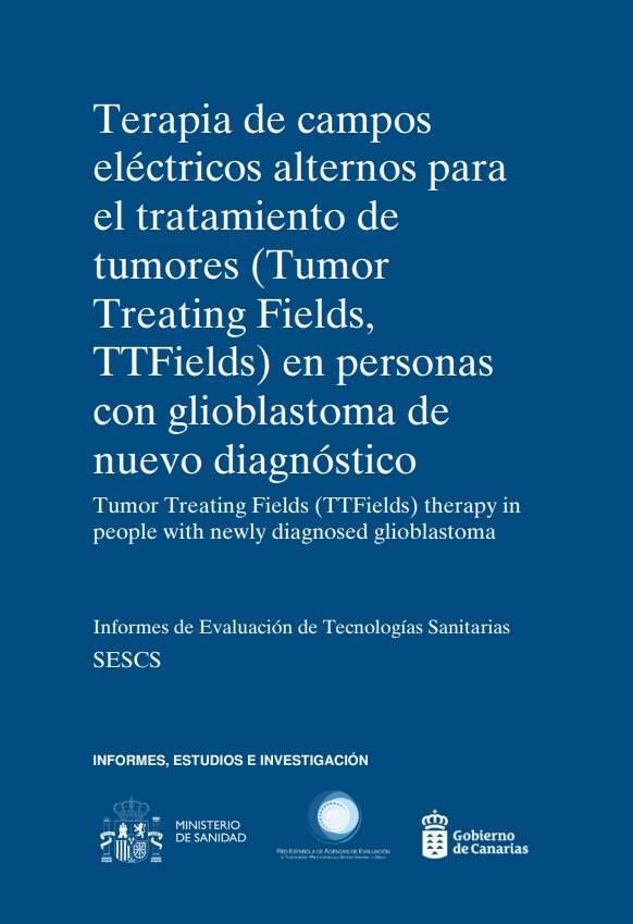 Terapia de campos eléctricos alternos para el tratamiento de tumores (Tumor Treating Fields, TTFields) en personas con glioblastoma de nuevo diagnóstico