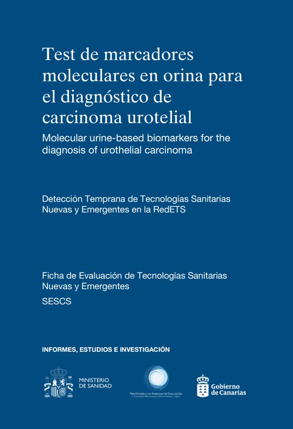 Test de marcadores moleculares en orina para el diagnóstico de carcinoma urotelial