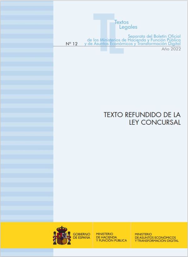 Texto refundido de la Ley concursal