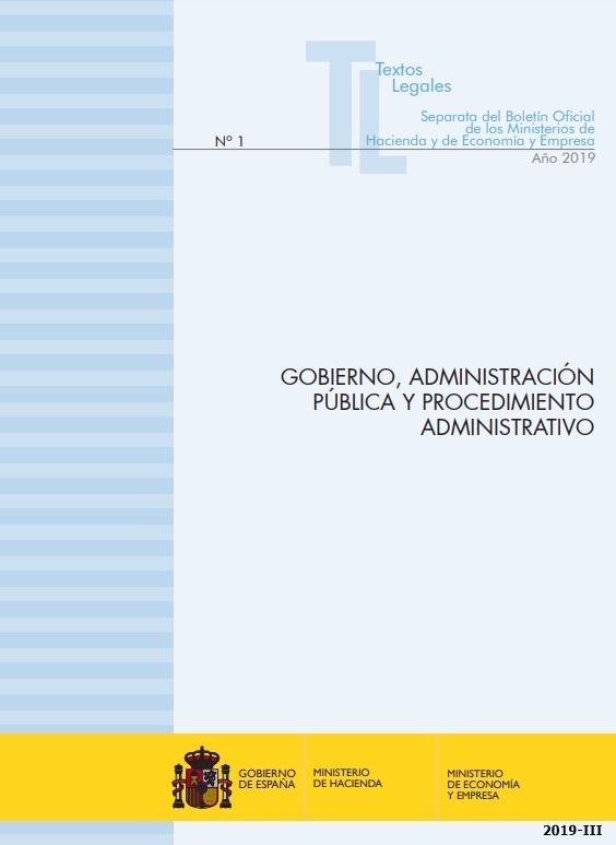 Gobierno, Administración Pública y Procedimiento Administrativo