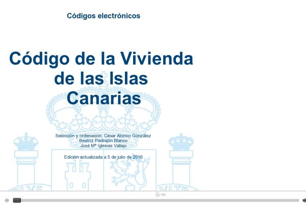 Código de la vivienda de las Islas Canarias
