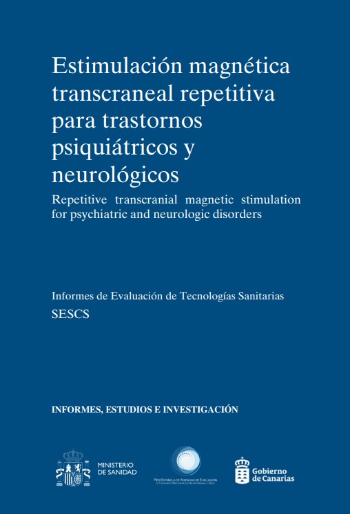 Estimulación magnética transcraneal repetitiva para trastornos psiquiátricos y neurológicos