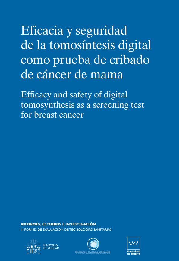 Eficacia y seguridad de la tomosíntesis digital como prueba de cribado de cáncer de mama