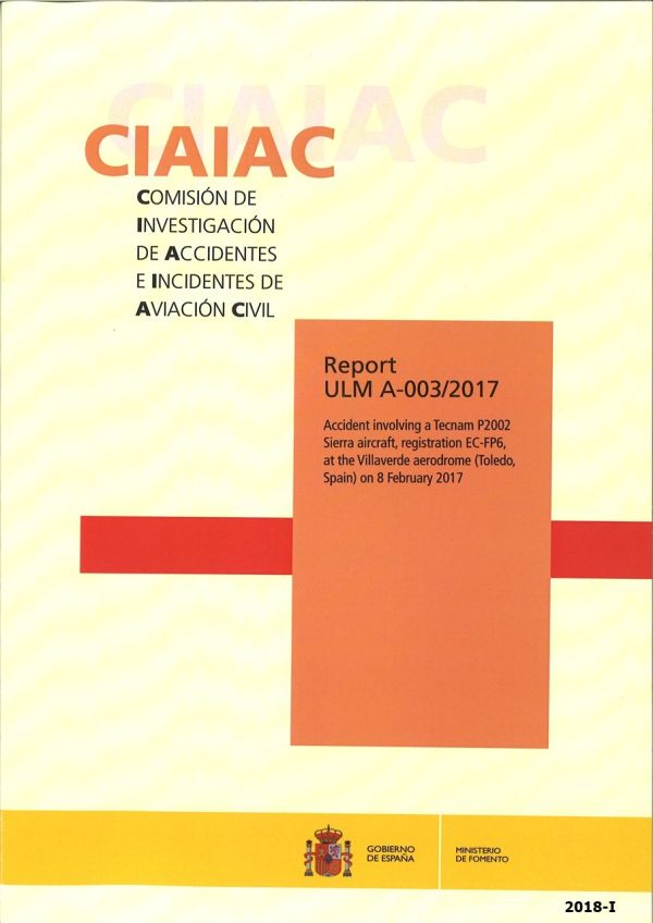 Report ULM A-003/2017