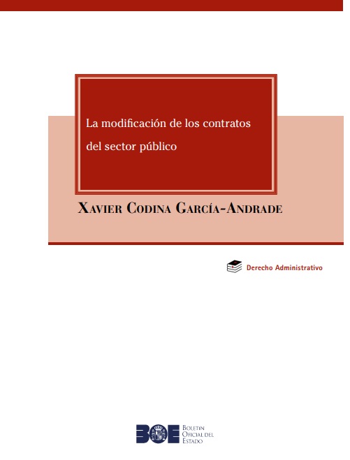 La modificación de los contratos del sector público
