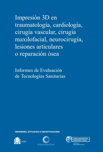 Impresión 3D en traumatología, cardiología, cirugía vascular, cirugía maxilofacial, neurocirugía, lesiones articulares o reparación ósea