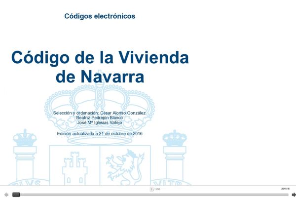 Código de la vivienda de Navarra