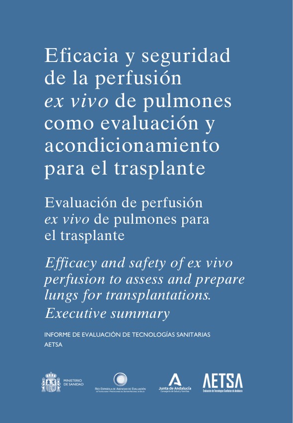 Eficacia y seguridad de la perfusión ex vivo de pulmones