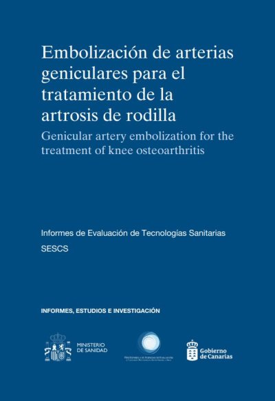 Embolización de arterias geniculares para el tratamiento de la artrosis de rodilla