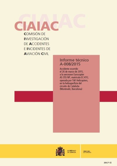 Informe técnico A-008/2015