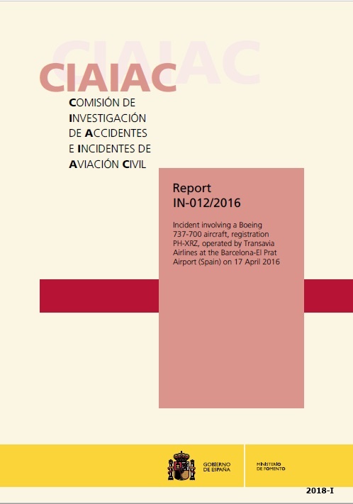 Report IN-012/2016