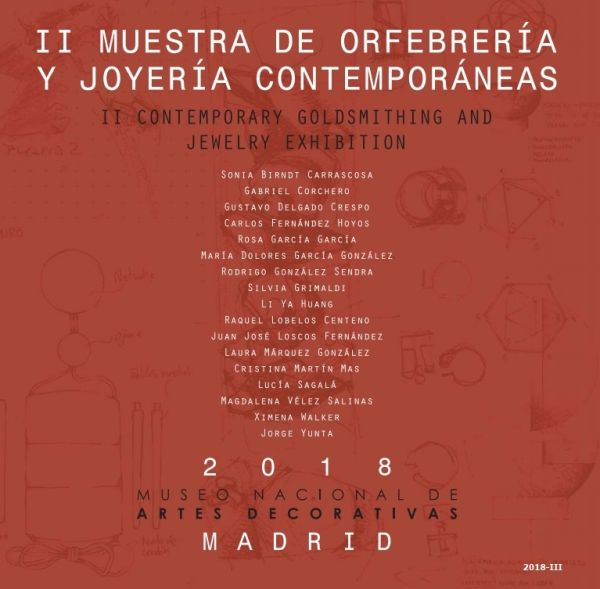 II muestra de orfebrería y joyería contemporáneas