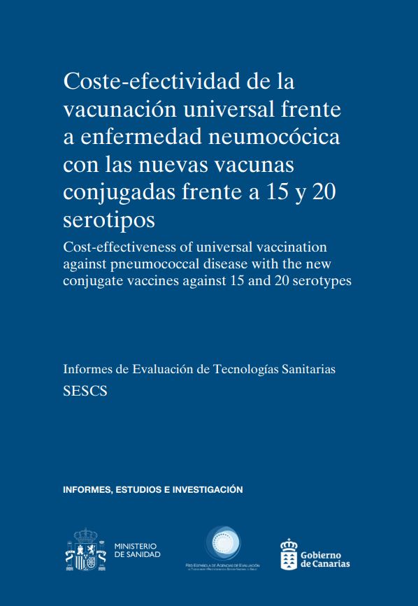 Coste-efectividad de la vacunación universal frente a enfermedad neumocócica con las nuevas vacunas conjugadas frente a 15 y 20 serotipos