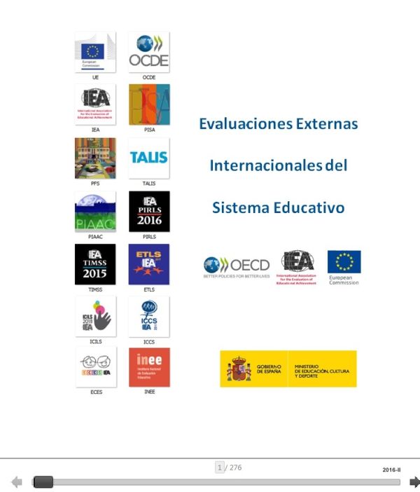 Evaluaciones externas internacionales del sistema educativo