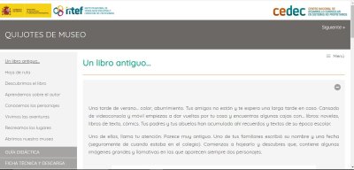 Volumen complementario con nuevos descriptores del MCER