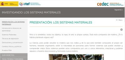 Volumen complementario con nuevos descriptores del MCER