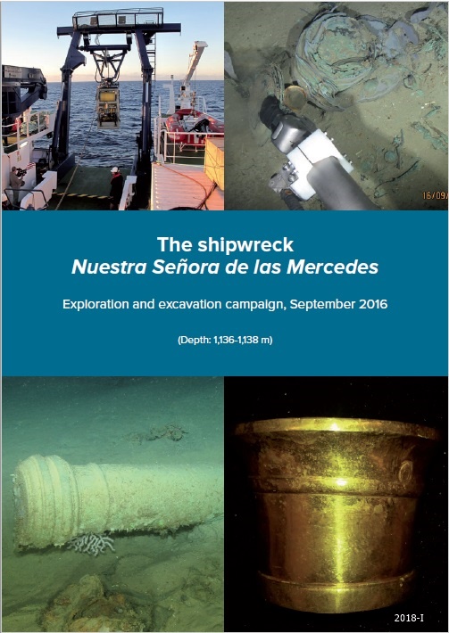 The shipwreck Nuestra Señora de las Mercedes