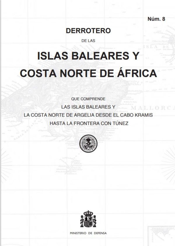 Derrotero de las Islas Baleares y costa norte de África