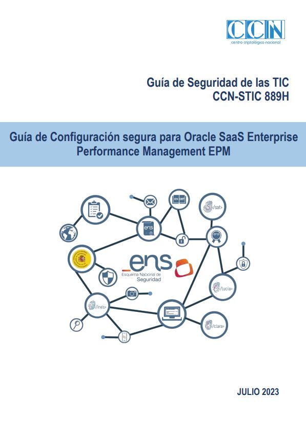 Guía de Configuración segura para Oracle SaaS Enterprise Performance Management EPM
