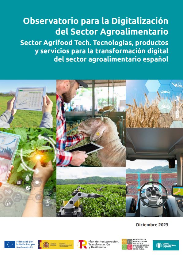 Tecnologías, productos y servicios para la transformación digital del sector agroalimentario español