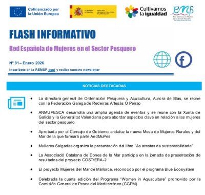 Flash Informativo. Red Española de Mujeres en el Sector Pesquero