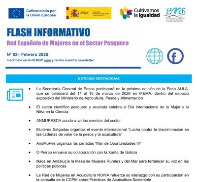 Flash Informativo. Red Española de Mujeres en el Sector Pesquero