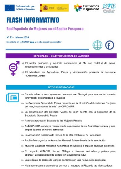 Flash Informativo. Red Española de Mujeres en el Sector Pesquero