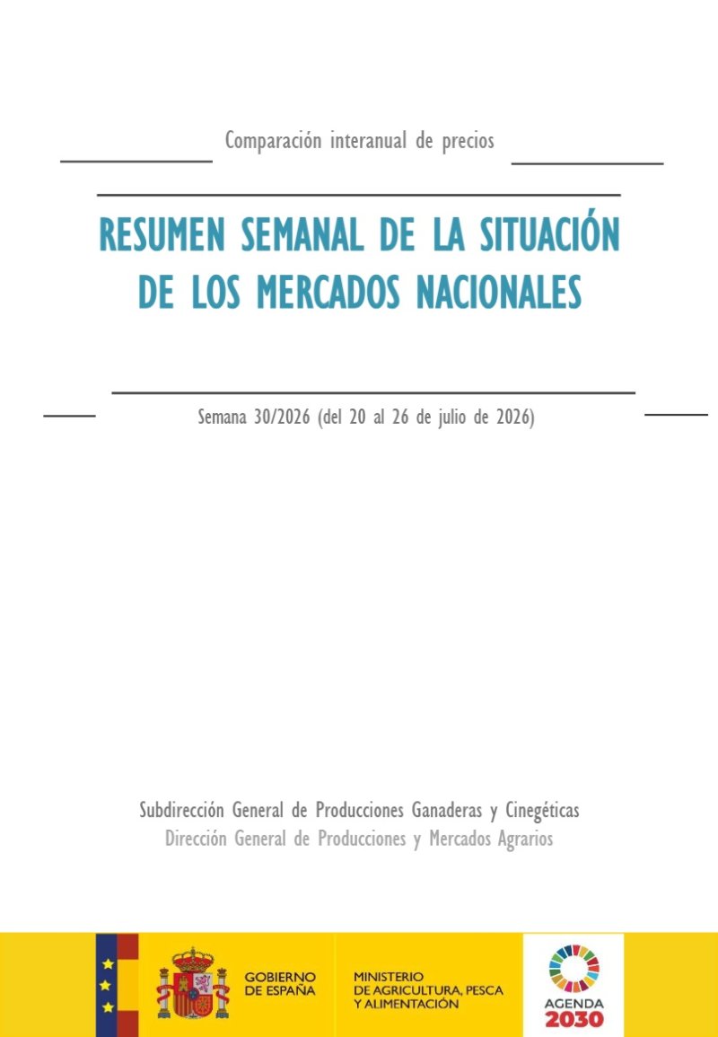 Comentario Semanal de Precios de Todos los Sectores Ganaderos